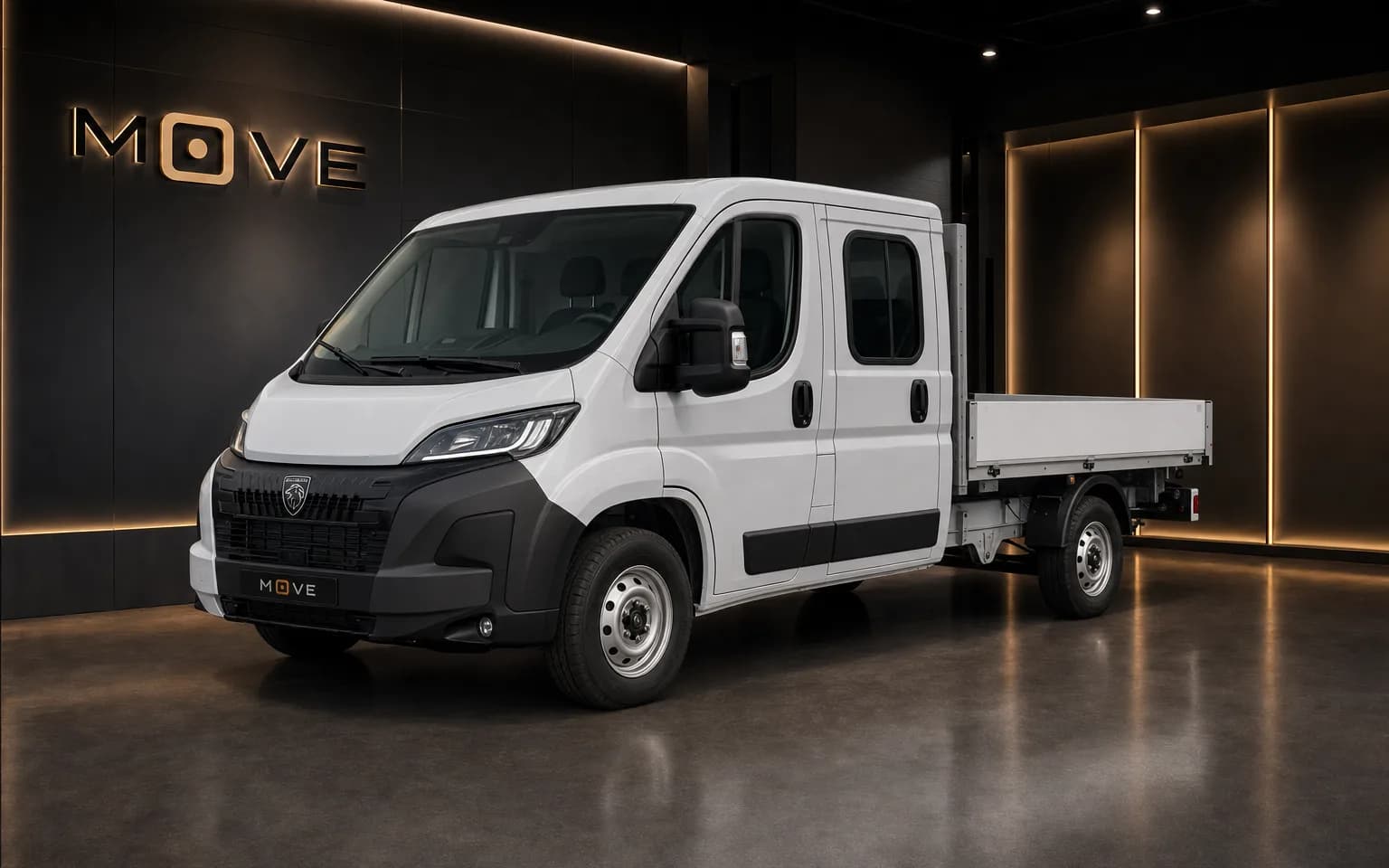 פיג'ו בוקסר תא כפול L3 140 כ״ס אוטומט 3.5 טון