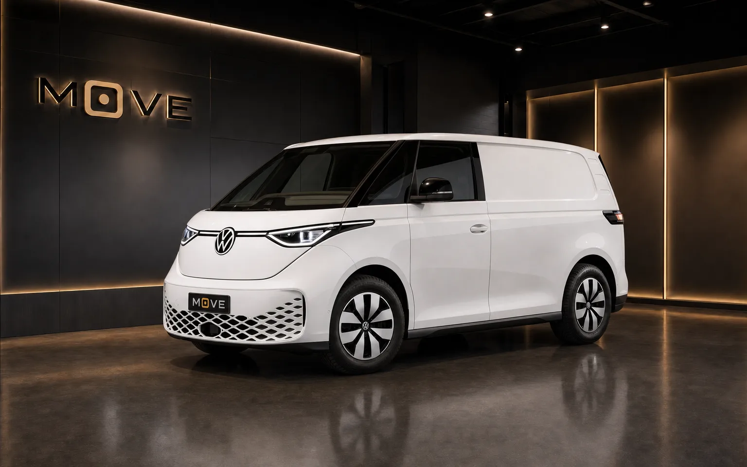 פולקסווגן פולקסווגן ID. Buzz Cargo Pro 84 kWh — לבן