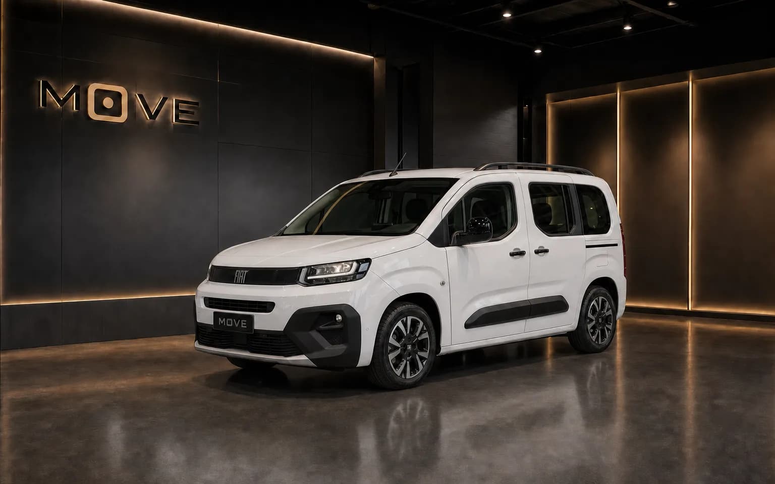 פיאט דובלו קומבי קצר 5 מק' דיזל 1.5L אוט' — לבן