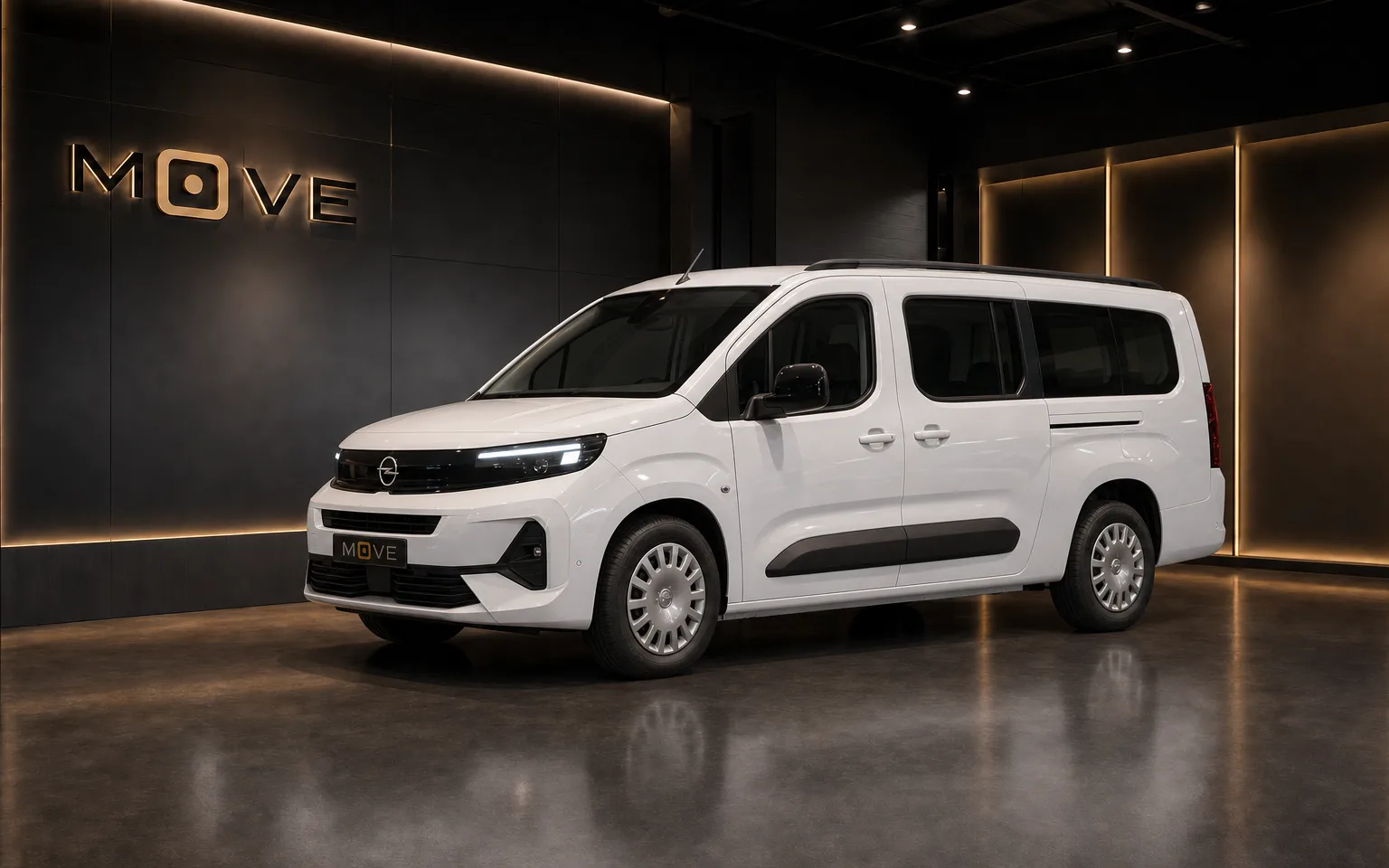 אופל COMBO Elegance Plus LWB 7p 1.5L 130hp — לבן
